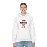 Grandpa Elf Unisex Heavy Blend Hooded Sweatshirt! Winter Vibes!