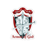 Armor Of God Ephesians 6:10-18 Vinyl Sticker! Religious Gifts! FreckledFoxCompany