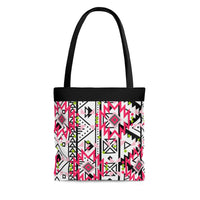 Aztec Pink Boho Tote Bag! FreckledFoxCompany