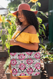 Aztec Pink Boho Tote Bag! FreckledFoxCompany