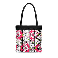 Aztec Pink Boho Tote Bag! FreckledFoxCompany