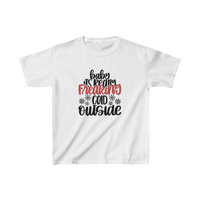 Baby It's Really Freaking Cold Outside Kids Unisex Heavy Cotton Graphic Tees! Winter Vibes! Foxy Kids! FreckledFoxCompany