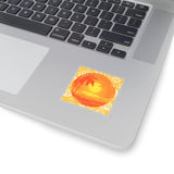 Beach Sunset Yellow Vinyl Sticker! FreckledFoxCompany