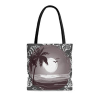 Beach Tote Bag Black and White! FreckledFoxCompany