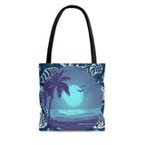 Beach Tote Bag Midnight Blue! FreckledFoxCompany