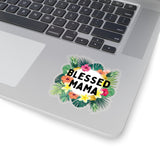 Blessed Mama Black Writing Vinyl Sticker! Mothers Day Gift! FreckledFoxCompany
