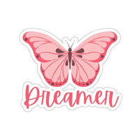 Blush Pink Butterfly Dreamer Vinyl Sticker! FreckledFoxCompany