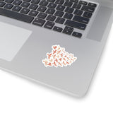 Born To Fly Coral Colored Vinyl Sticker! FreckledFoxCompany