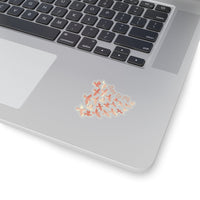 Born To Fly Coral Colored Vinyl Sticker! FreckledFoxCompany