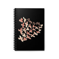 Born To Fly Light Pink Ombre Journal! FreckledFoxCompany