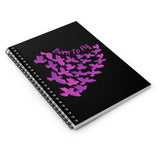 Born To Fly Purple Ombre Journal! FreckledFoxCompany