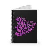 Born To Fly Purple Ombre Journal! FreckledFoxCompany