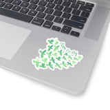 Born To Fly Sea Foam Green Vinyl Sticker! FreckledFoxCompany