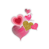 Bubbling Hearts Vinyl Sticker! FreckledFoxCompany