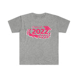 Class Of 2022 Unisex Graphic Tees Bright Pink! Graduation Gift! FreckledFoxCompany