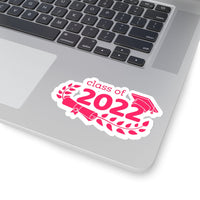 Class Of 2022 Vinyl Sticker Bright Pink! Graduation Gift! FreckledFoxCompany