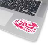 Class Of 2022 Vinyl Sticker Bright Pink! Graduation Gift! FreckledFoxCompany