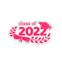 Class Of 2022 Vinyl Sticker Bright Pink! Graduation Gift! FreckledFoxCompany