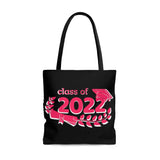 Class of 2022 Bright Pink Tote Bag! Graduation Gift! FreckledFoxCompany