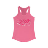Class of 2022 Bright Pink Women's Racerback Tank! Graduation Gift! FreckledFoxCompany