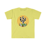 Cow Print Cactus Graphic Tees! Unisex, Ultra Soft, 100% Cotton! FreckledFoxCompany