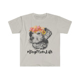 Dog Mom Life Floral Dog Graphic Tees! Unisex, Ultra Soft, 100% Cotton FreckledFoxCompany
