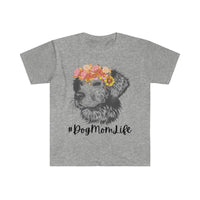 Dog Mom Life Floral Dog Graphic Tees! Unisex, Ultra Soft, 100% Cotton FreckledFoxCompany