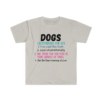 Dog a Best Friend For Life Graphic Tees! Unisex, 100% Cotton, Ultra Soft FreckledFoxCompany