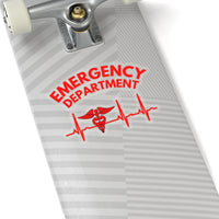 Emergency Department Vinyl Sticker! FreckledFoxCompany