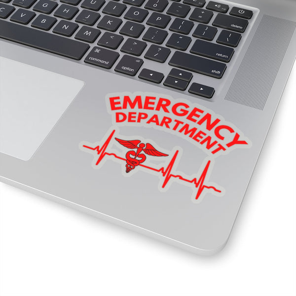 Emergency Department Vinyl Sticker! FreckledFoxCompany