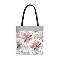 Floral Blush Tote Bag! Accessories, Gym Tote Bag, Beach Tote Bag! FreckledFoxCompany