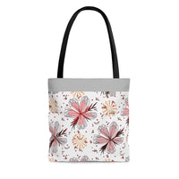 Floral Blush Tote Bag! Accessories, Gym Tote Bag, Beach Tote Bag! FreckledFoxCompany