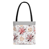 Floral Blush Tote Bag! Accessories, Gym Tote Bag, Beach Tote Bag! FreckledFoxCompany