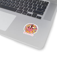 Floral Dreamer Blush Pink Dark Vinyl Sticker! FreckledFoxCompany