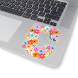 Floral Varsity Letter C Vinyl Sticker! FreckledFoxCompany