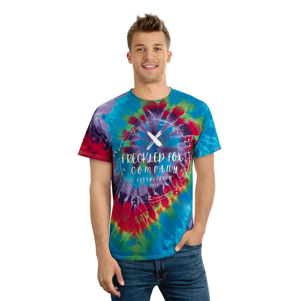 Freckled Fox Company Graphic Tees! Tie-Dye Tee, Spiral Dark and Light Available! FreckledFoxCompany
