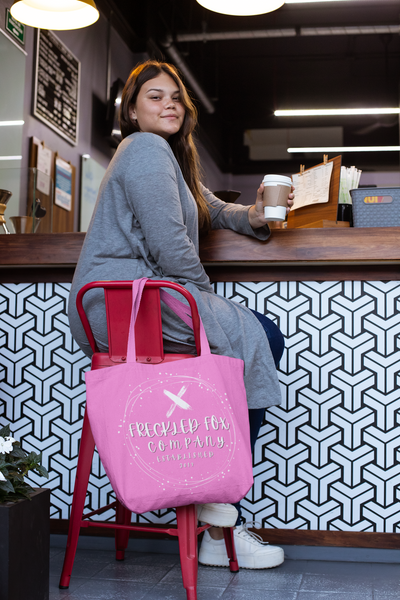 Freckled Fox Company Light Pink Tote Bag! 3 Sizes Available! FreckledFoxCompany