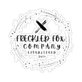 Freckled Fox Company Vinyl Sticker! FreckledFoxCompany