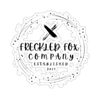 Freckled Fox Company Vinyl Sticker! FreckledFoxCompany