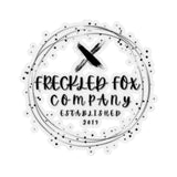 Freckled Fox Company Vinyl Sticker! FreckledFoxCompany