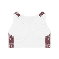 Freckled Fox Logo Sports Bra/Crop Top in Color Mauve! Merch! FreckledFoxCompany