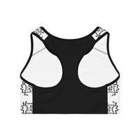 Freckled Fox Logo Sports Bra/Crop Top in White! Merch! FreckledFoxCompany