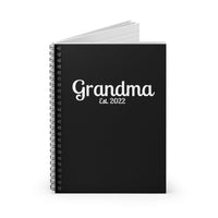 Grandma Est. 2022 Journal! Mothers Day Gift! FreckledFoxCompany