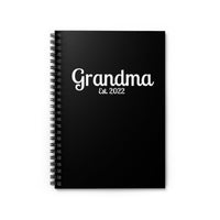 Grandma Est. 2022 Journal! Mothers Day Gift! FreckledFoxCompany