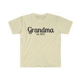 Grandma Est. 2022 Unisex Ultra Soft Graphic Tees! Mothers Day Gift! FreckledFoxCompany