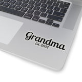 Grandma Est. 2022 Vinyl Sticker! Mothers Day Sticker! FreckledFoxCompany