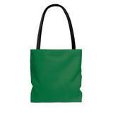 Grinchy Leopard Print Green Tote Bag! Winter Vibes! FreckledFoxCompany