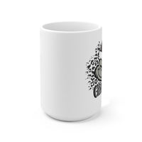 Grinchy Leopard Print Jumbo Ceramic Mug 15oz! Winter Vibes! FreckledFoxCompany