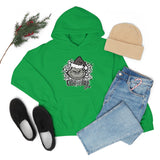 Grinchy Leopard Print Unisex Hooded Sweatshirt! Winter Vibes! FreckledFoxCompany