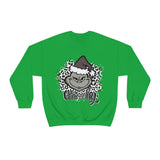 Grinchy Unisex Leopard Print Crewneck Sweatshirt! Winter Vibes! FreckledFoxCompany